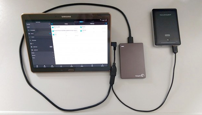 Connect External Hard Drive To Android Tablet