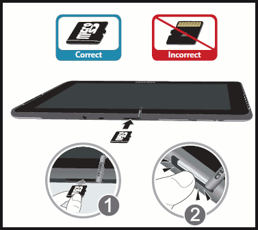 SD Card On Samsung Tablet