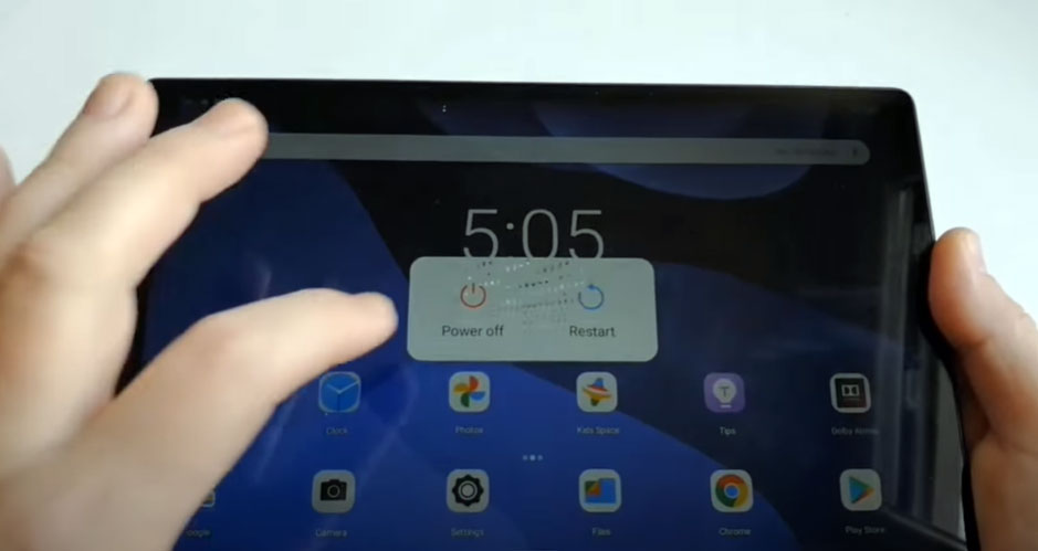 Lenovo Tablet Stuck On The Lenovo Screen