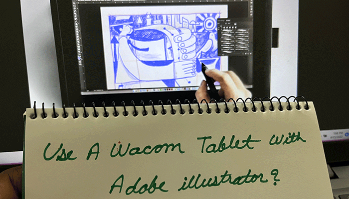 wacom tablet with adobe illustrator