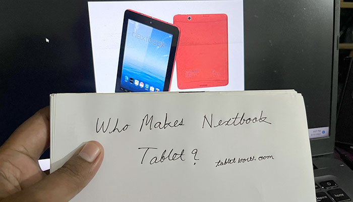 Who Makes Nextbook Tablets