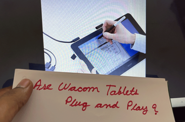 Are Wacom Tablets Plug And Play