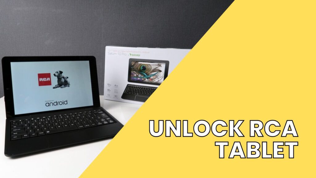Unlock RCA Tablet