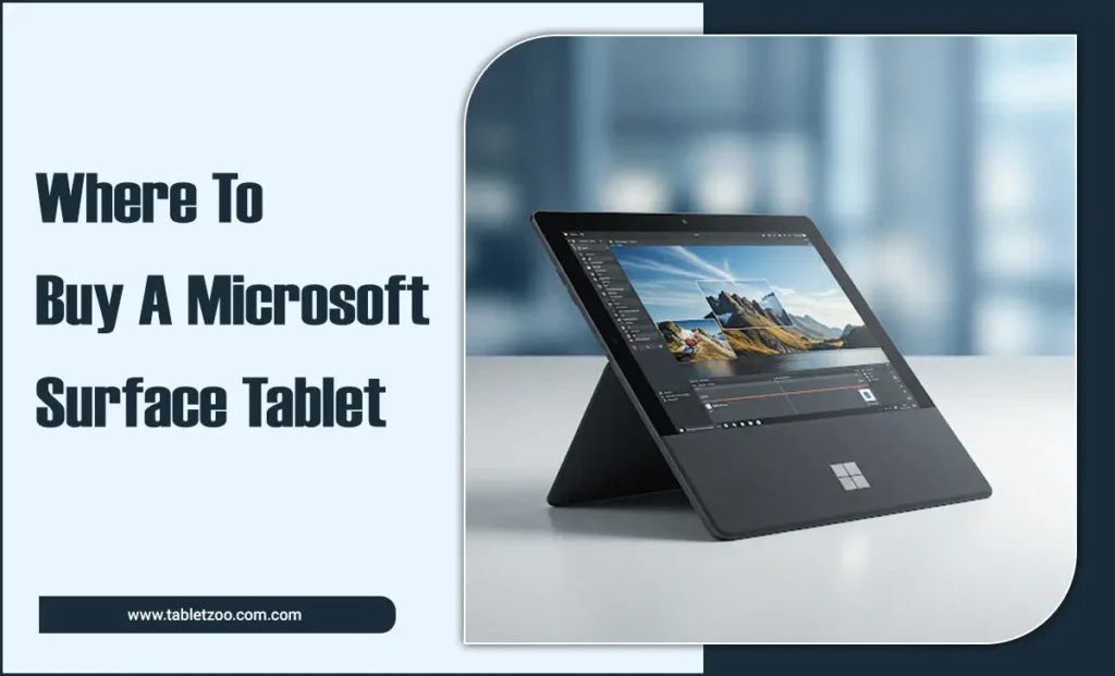 Where To Buy A Microsoft Surface Tablet
