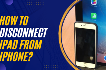 How to disconnect iPad from iPhone