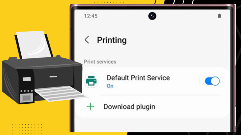 Print from a Samsung Tablet