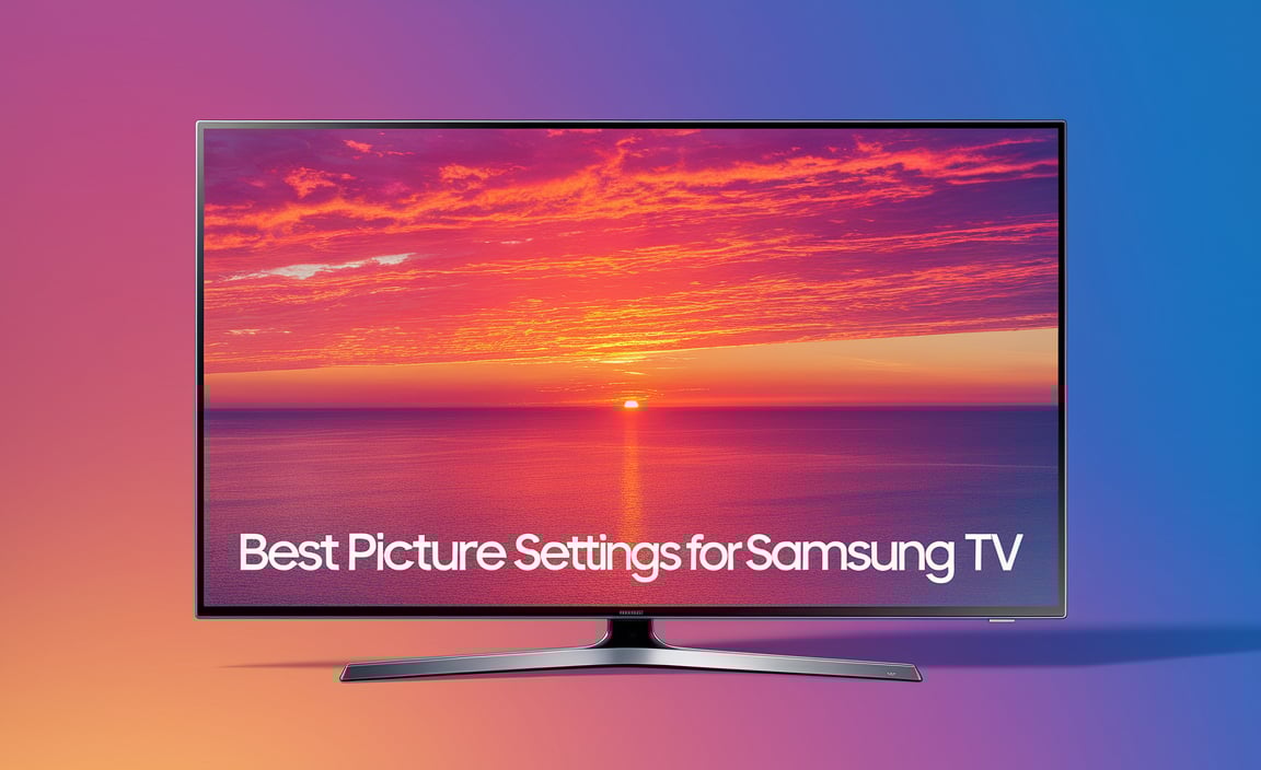 Best Picture Settings For Samsung Tv