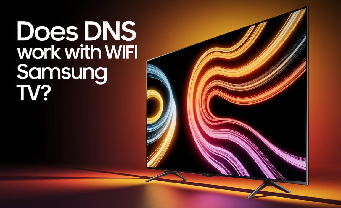 Does Dns Work With Wifi On Samsung Tv