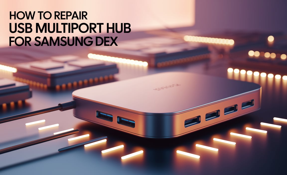How To Repair USB Multiport Hub For Samsung Dex