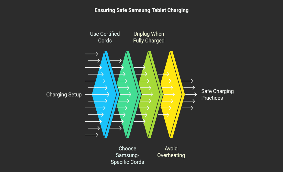 How to Ensure Safe Charging Practices for Samsung Tablets