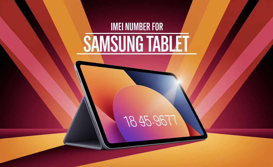 Imei Number For Samsung Tablet