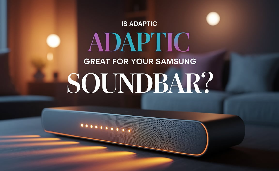 Is Adaptic Great For Your Samsung Soundbar