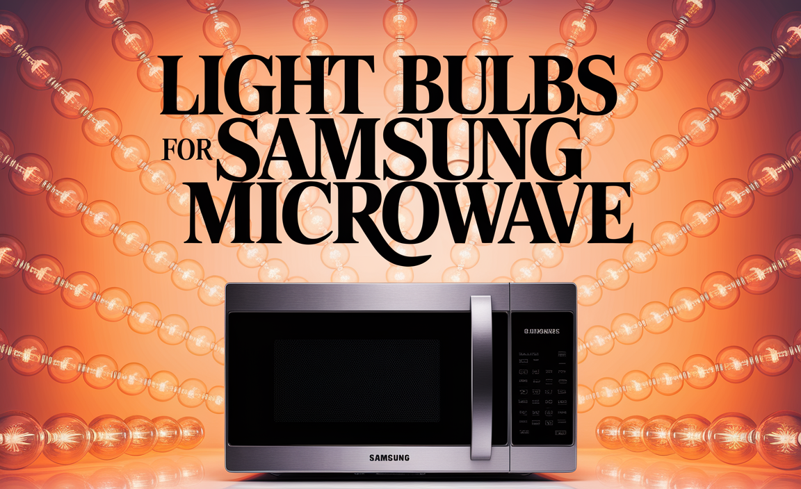 Light Bulbs For Samsung Microwave