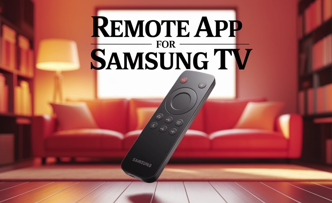 Remote App For Samsung Tv