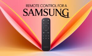 Remote Control For A Samsung