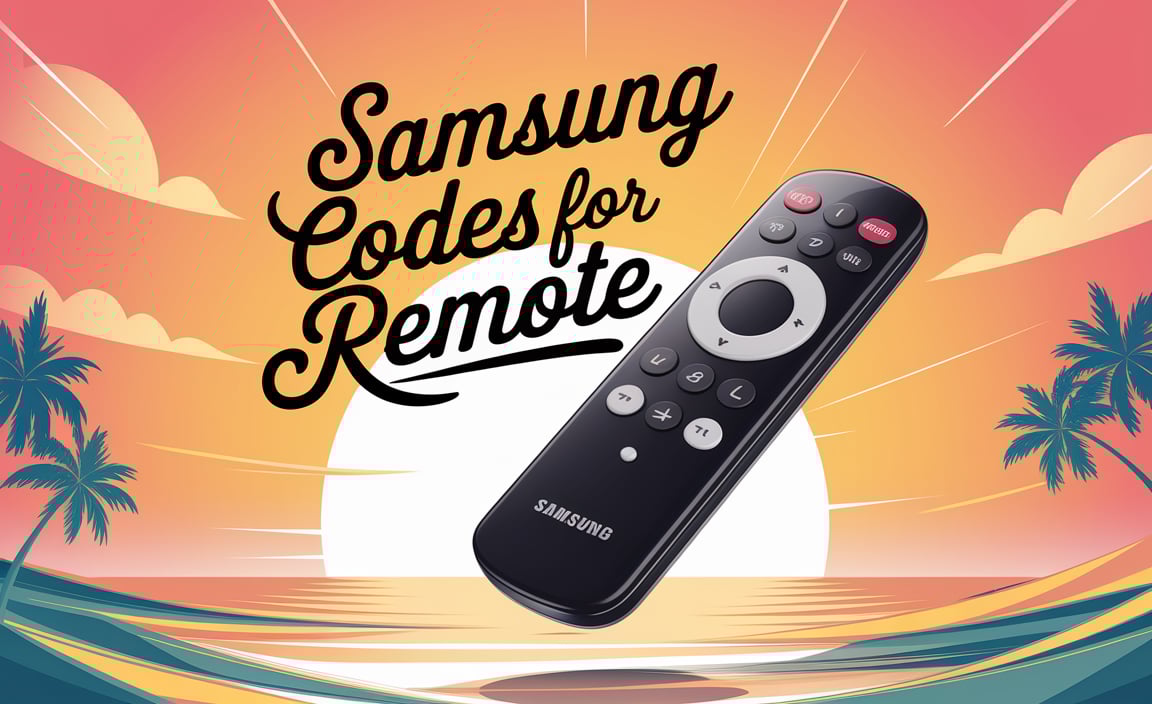 Samsung Codes For Remote