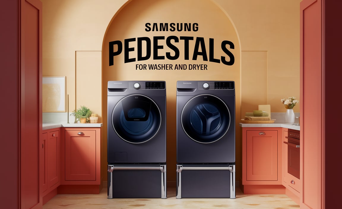 Samsung Pedestals For Washer And Dryer
