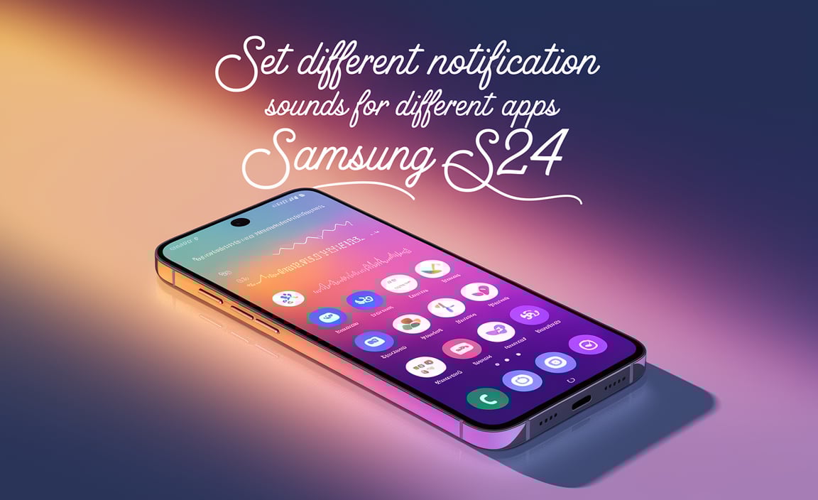 Set Different Notification Sounds For Different Apps Samsung S24