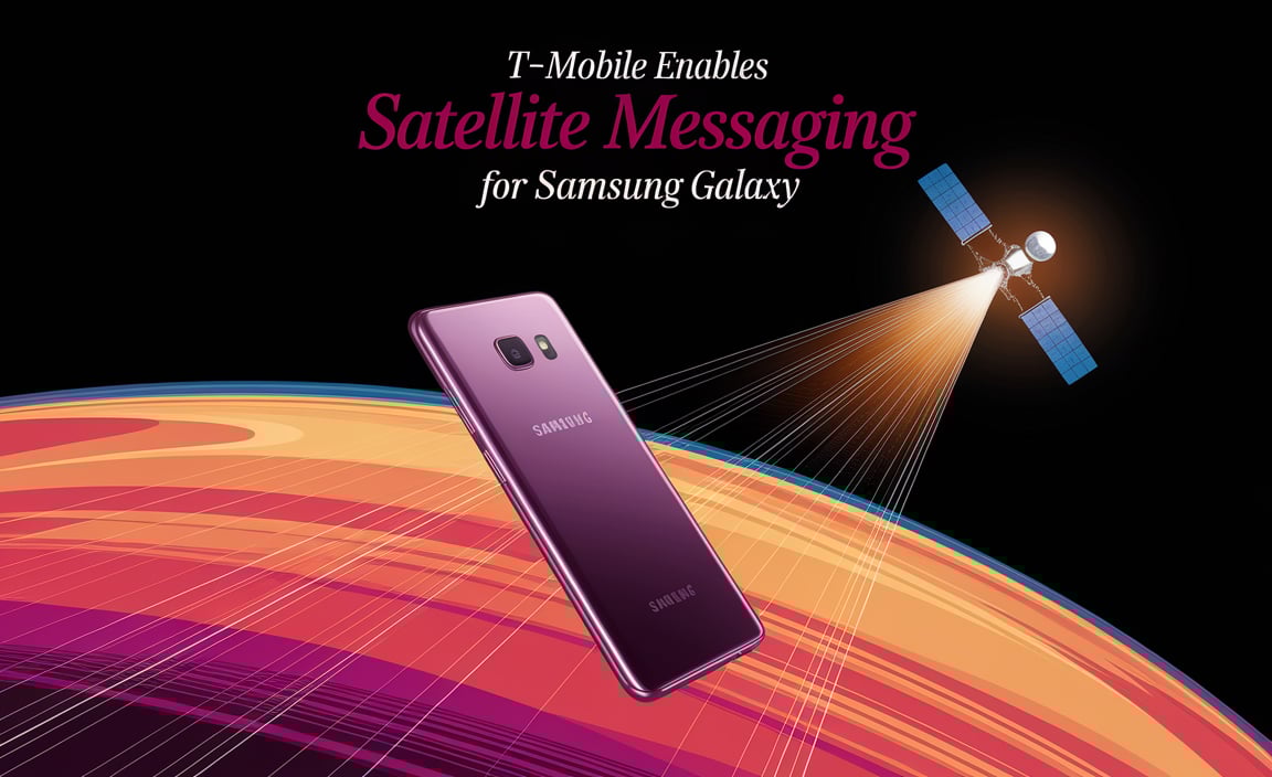 T-Mobile Enables Satellite Messaging For Samsung Galaxy