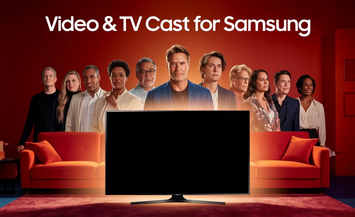Video & Tv Cast For Samsung