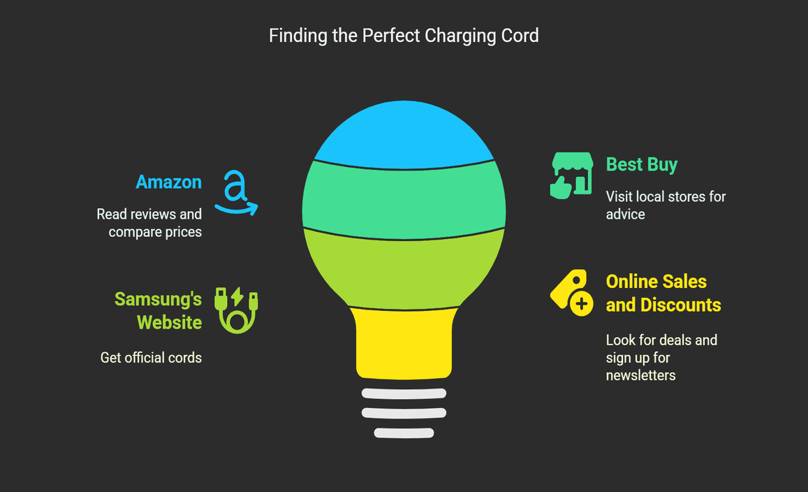 Where to Buy the Best Charging Cords for Samsung Tablets