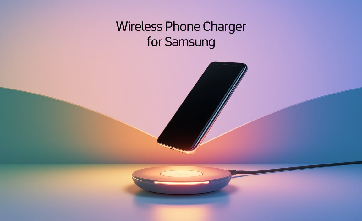Wireless Phone Charger For Samsung