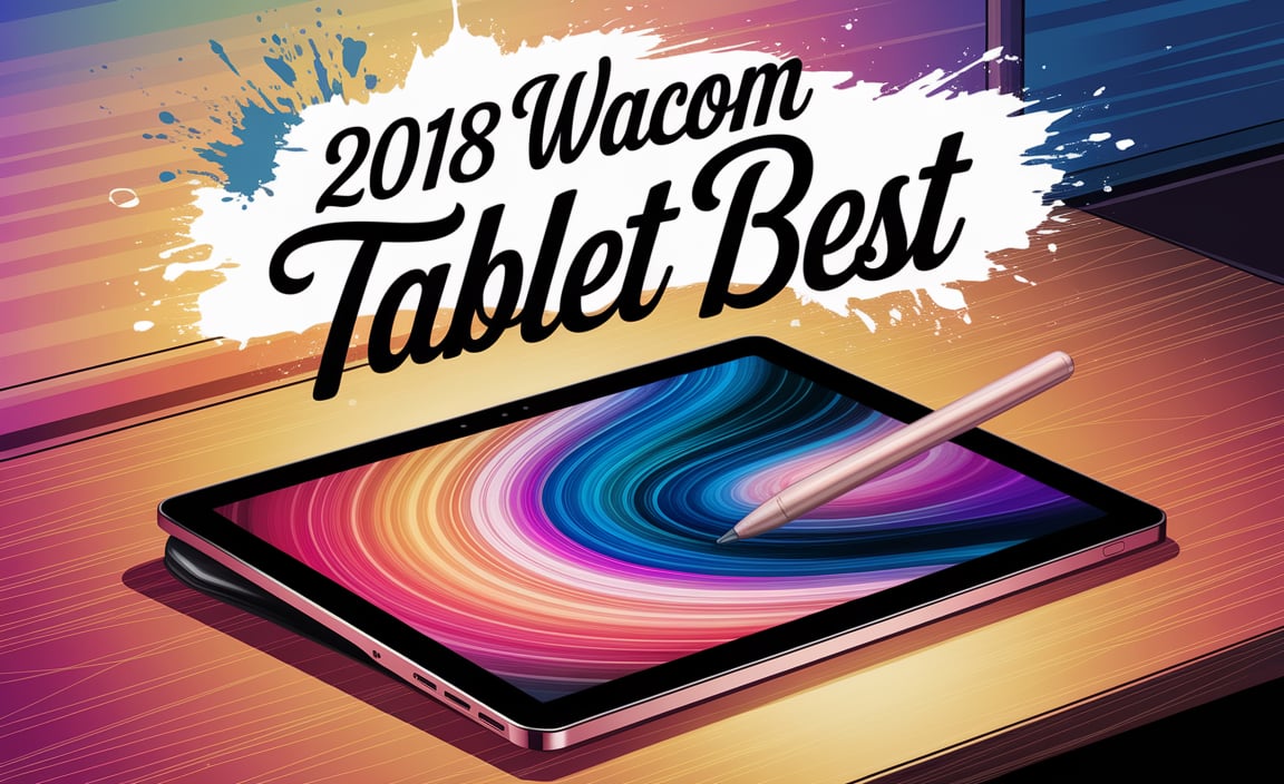 2018 Wacom Tablet Best