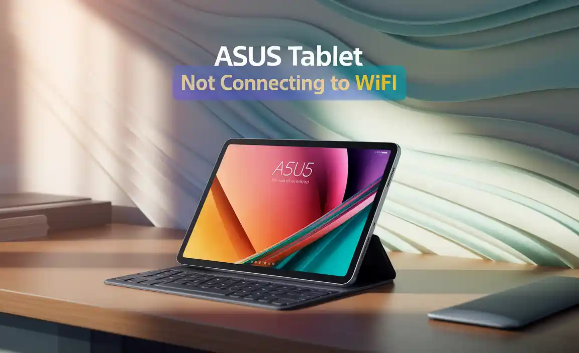 ASUS Tablet Not Connecting to WiFi