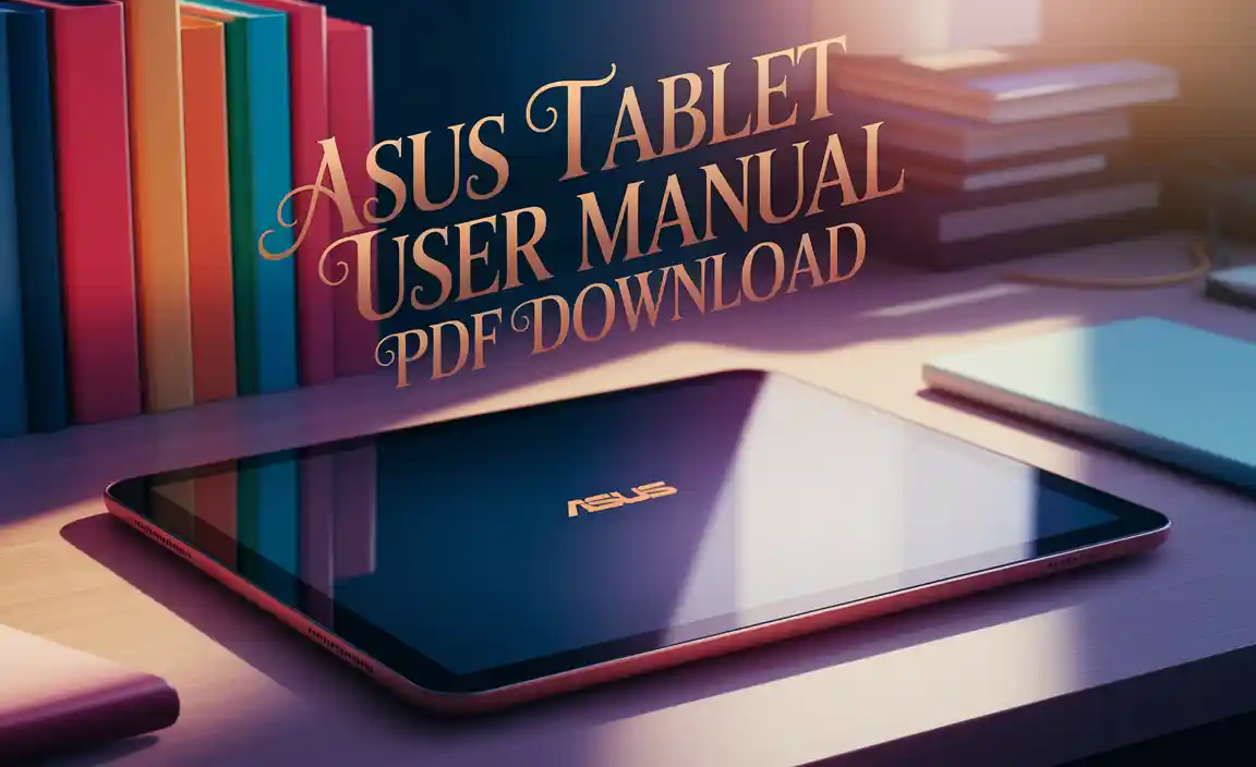 ASUS Tablet User Manual PDF Download