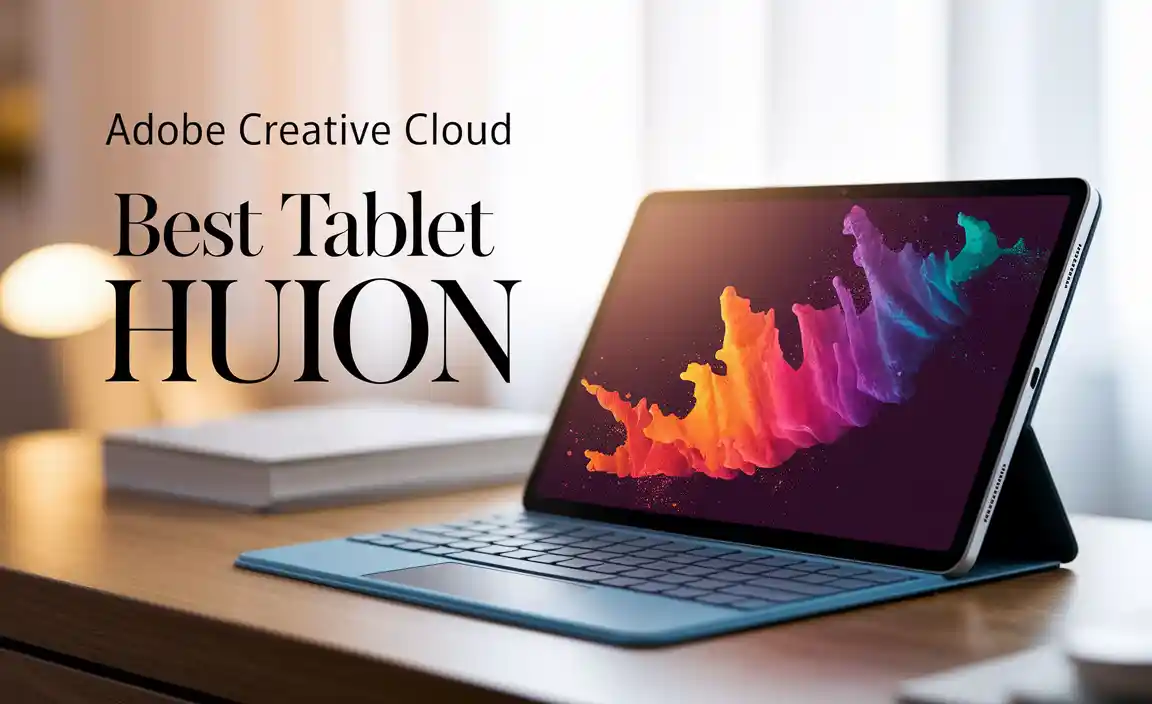 Adobe Creative Cloud Best Tablet Huion