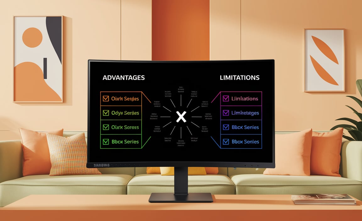 Advantages and Limitations of Using Samsung Odyssey G7 for Xbox Series