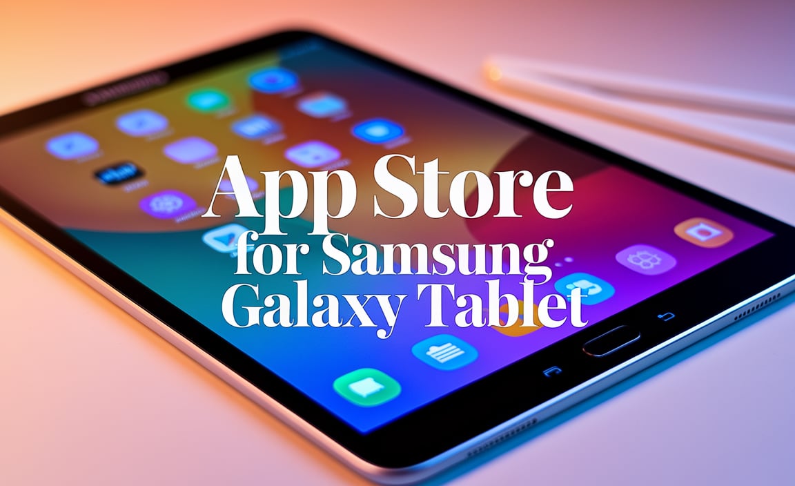 App Store For Samsung Galaxy Tablet