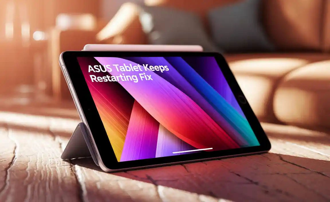 Asus Tablet Keeps Restarting Fix