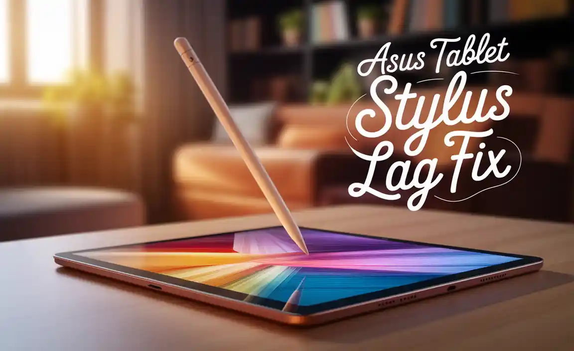 Asus Tablet Stylus Lag Fix