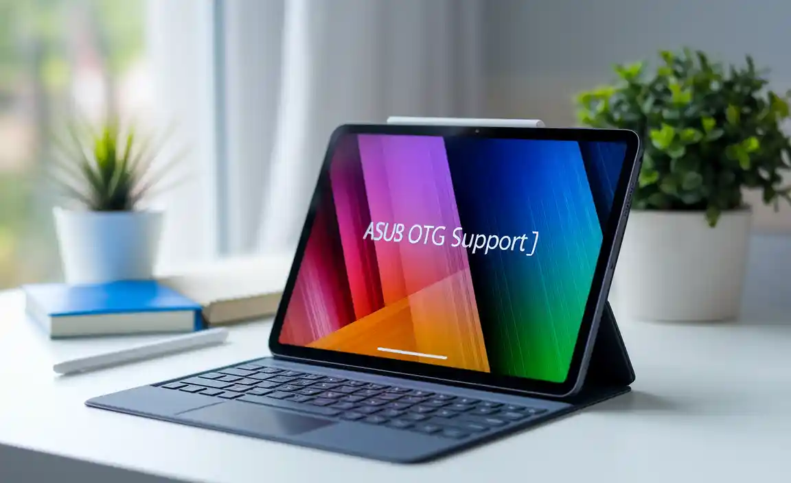 Asus Tablet Usb Otg Support: Everything You Need To Know