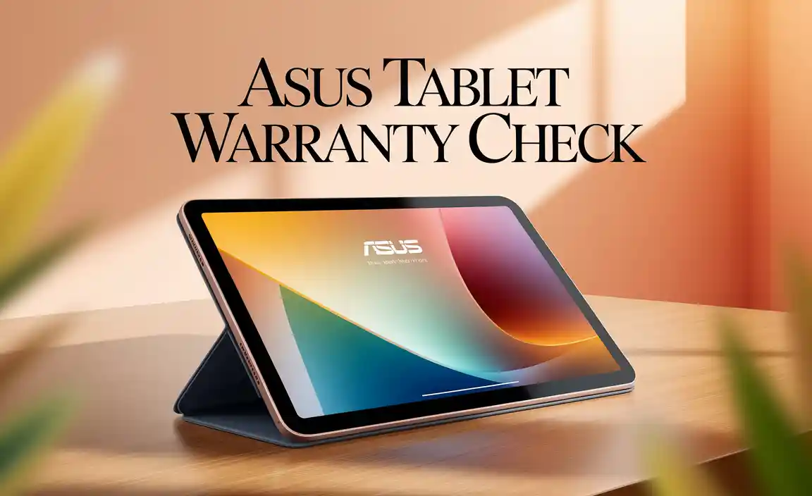 Asus Tablet Warranty Check