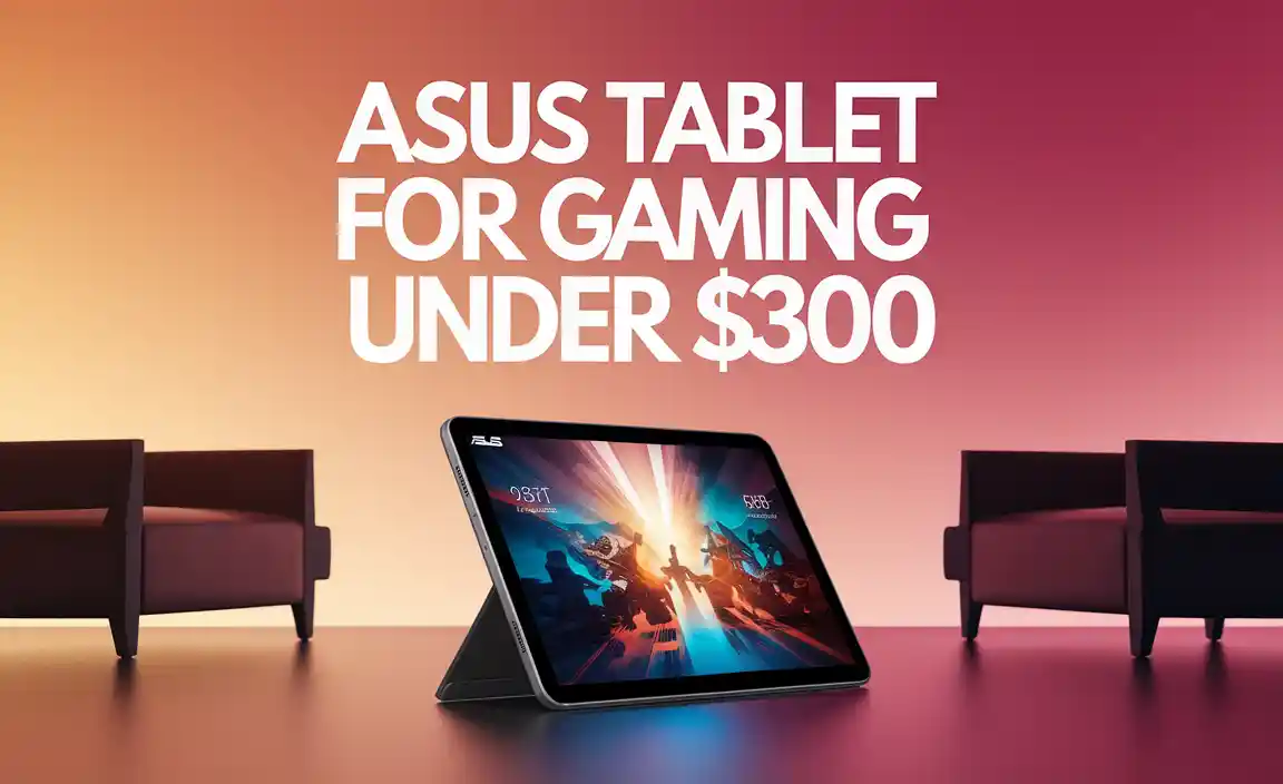 Asus Tablet for Gaming Under 300