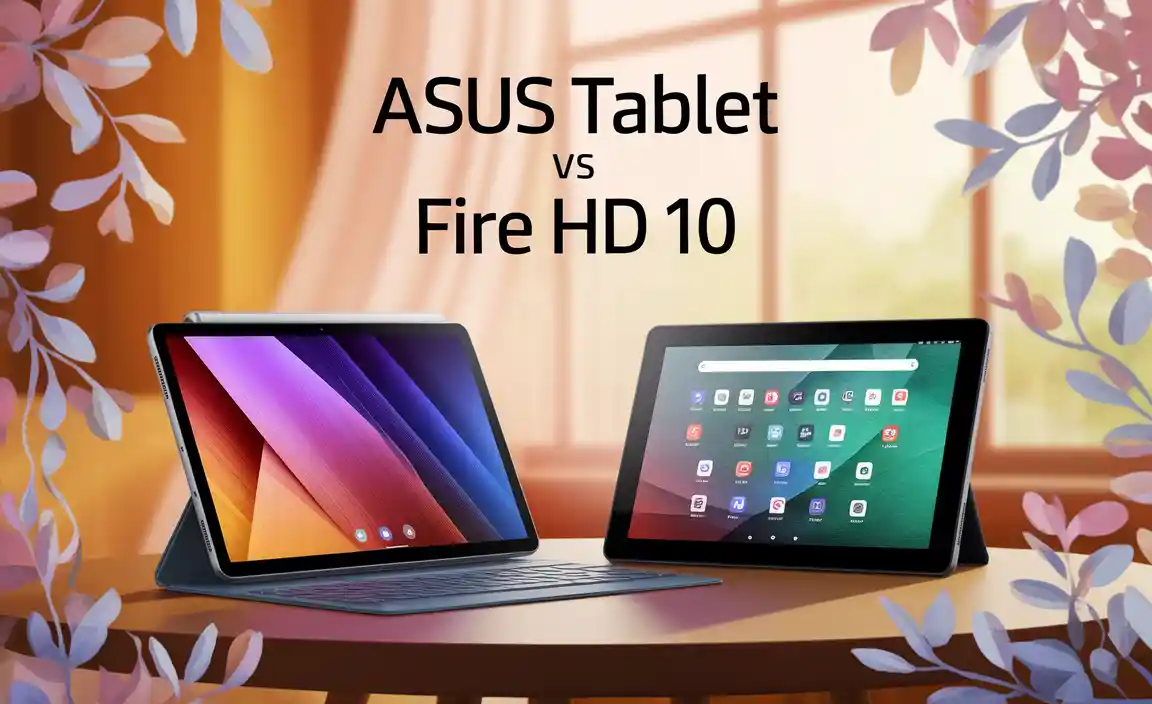 Asus Tablet vs Fire HD 10