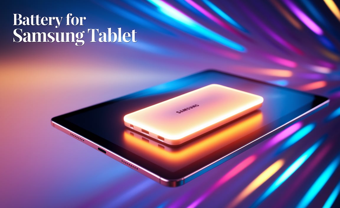 Battery For Samsung Tablet