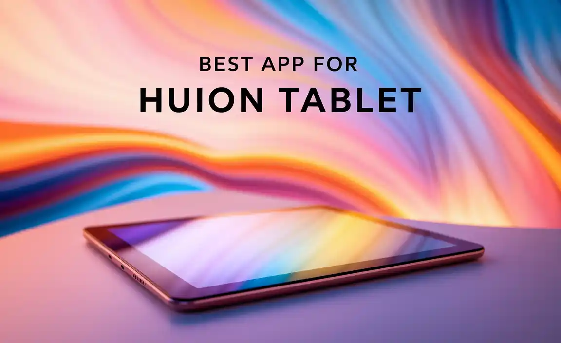Best App For Huion Tablet