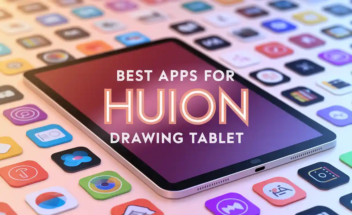Best Apps For Huion Drawing Tablet