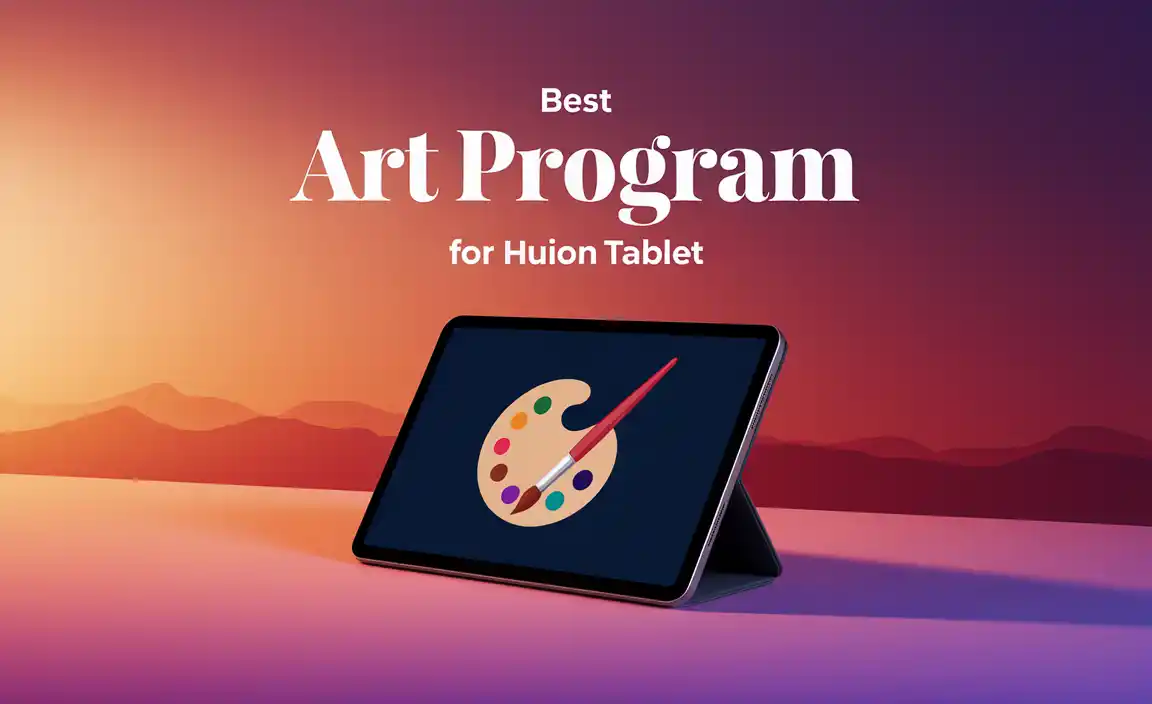 Best Art Program For Huion Tablet