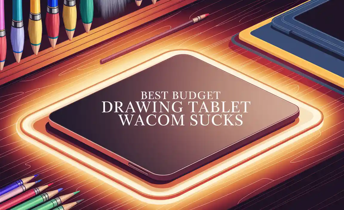 Best Budget Drawing Tablet Wacom Sucks