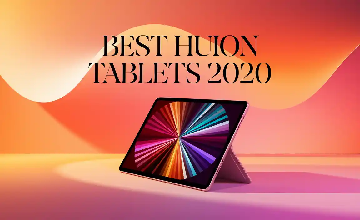 Best Huion Tablets 2020