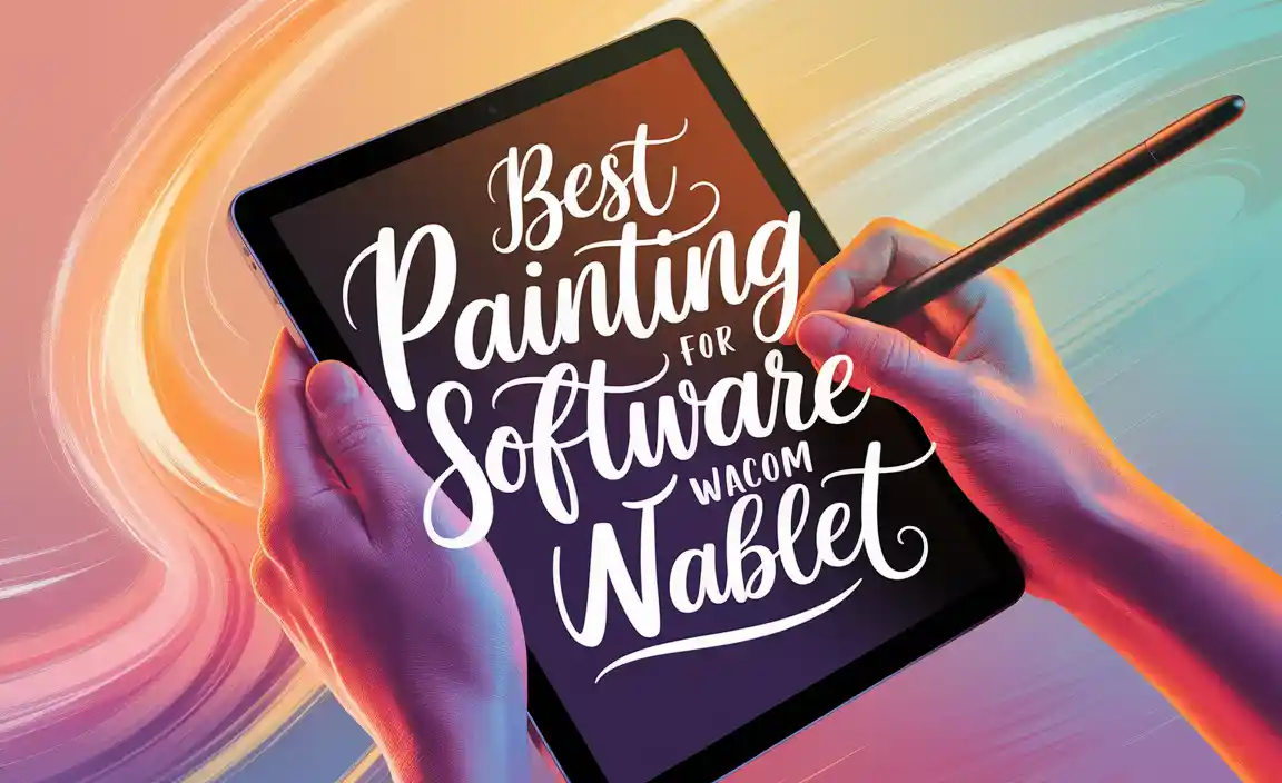 Best Painting Software For Wacom Tablet