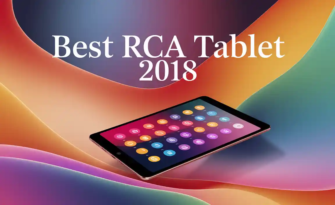Best RCA Tablet 2018