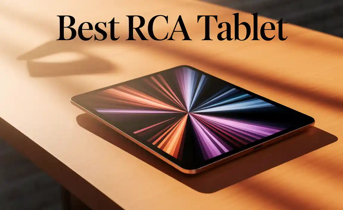 Best RCA Tablet