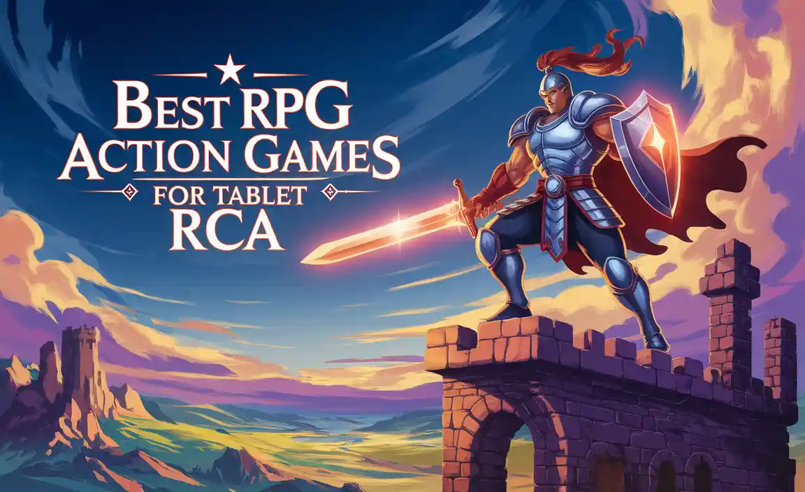 Best RPG Action Games for Tablet RCA