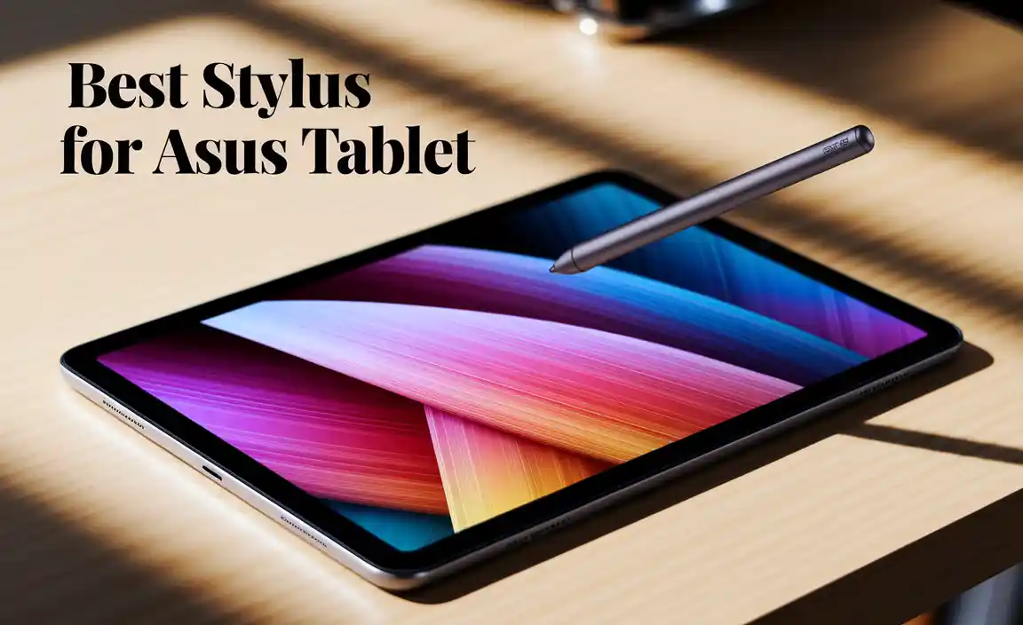 Best Stylus for Asus Tablet