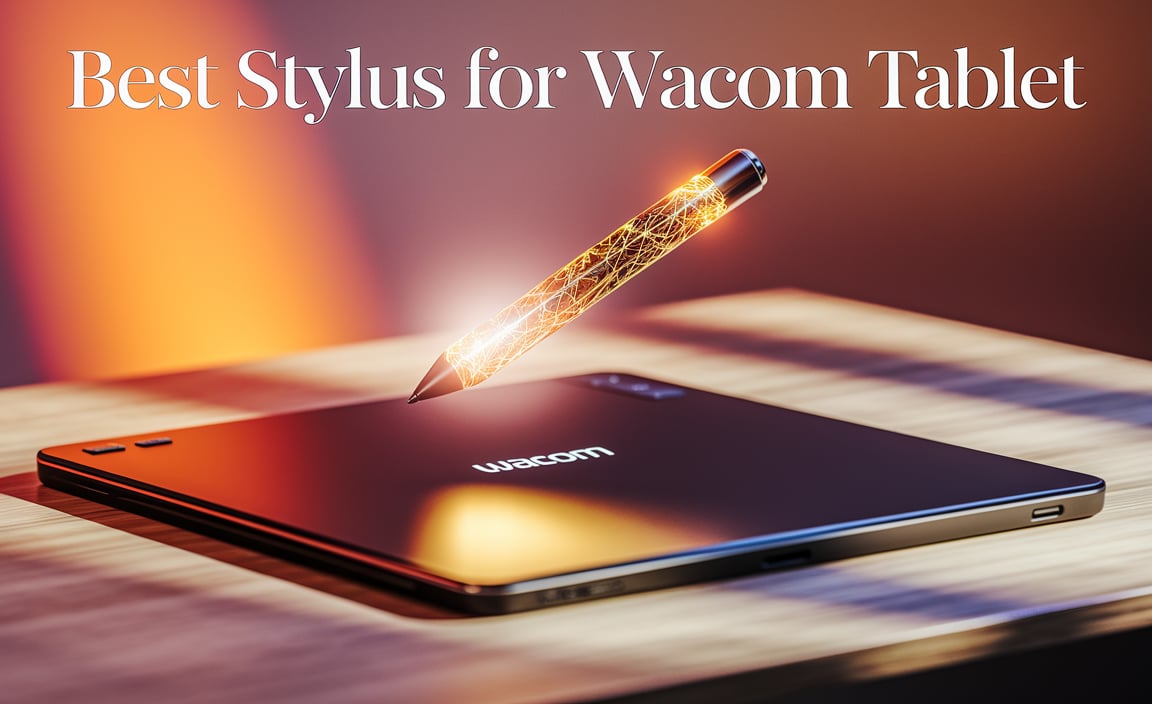 Best Stylus for Wacom Tablet